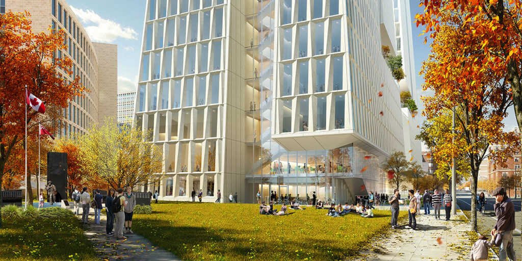 Rendering of second tower